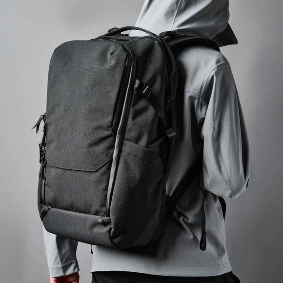 NWT Alpaka Elements Travel Backpack Black | Axoflux 600D - Picture 2 of 13